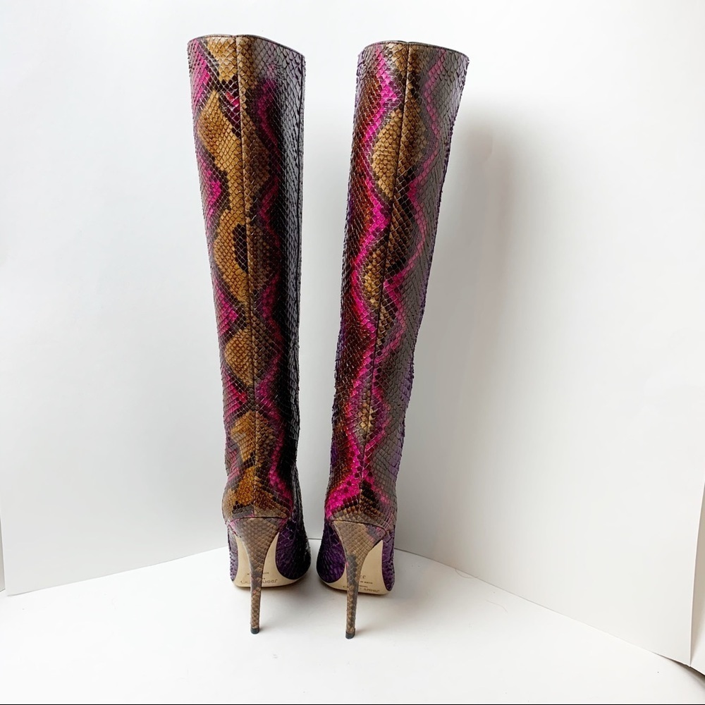 Jimmy Choo Python Boots - Picture 4 of 11